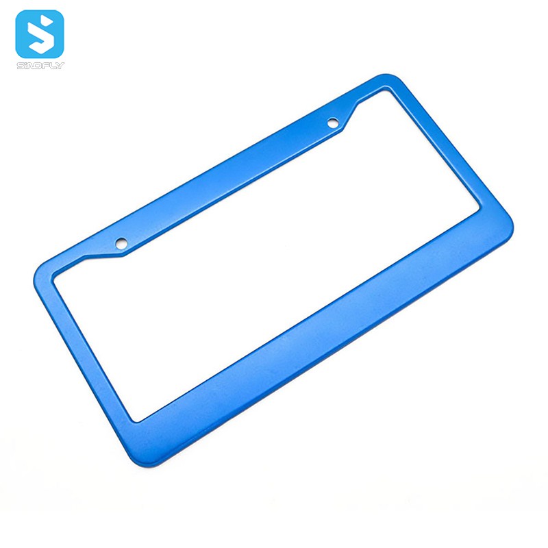 Aluminum alloy American car license plate frame